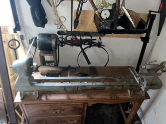 Antique Wood Lathe