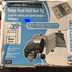 Range Hood Wall Vent Kit