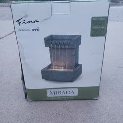 Designs By BOND Fina Mirada Tabletop Fountain For Home Or Office