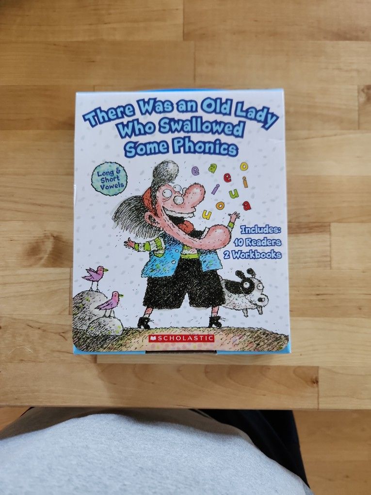 There Was An Old Lady Who Swallowed Some Phonics