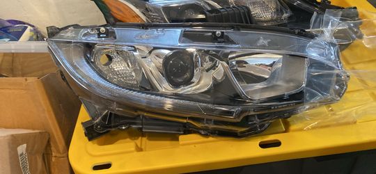 2018-2020 HONDA CIVIC RIGHT HALOGEN HEADLIGHT AFTERMARKET