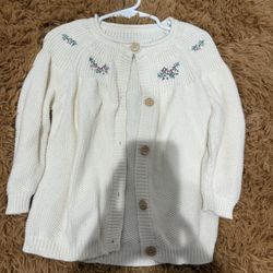 Girls Cardigan Sweater