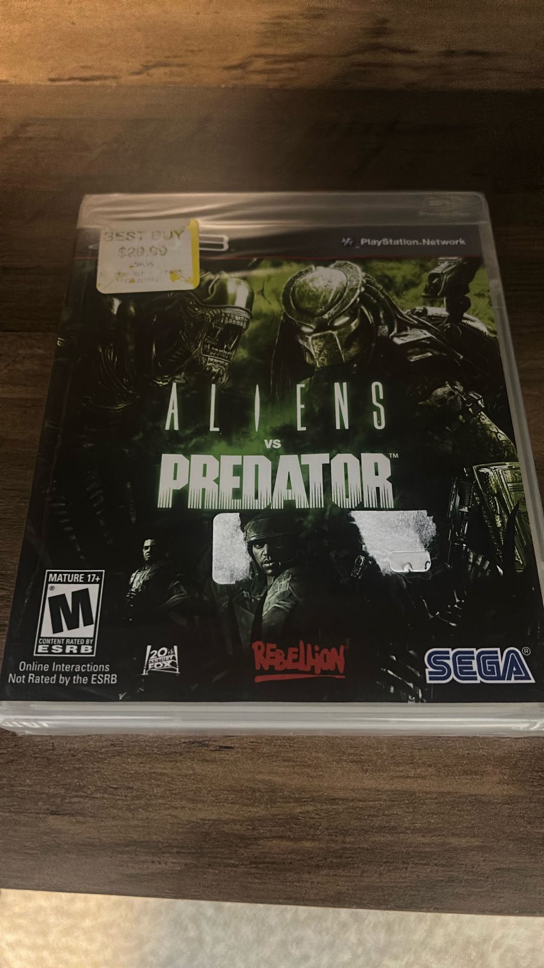 Aliens Vs Predator PS3