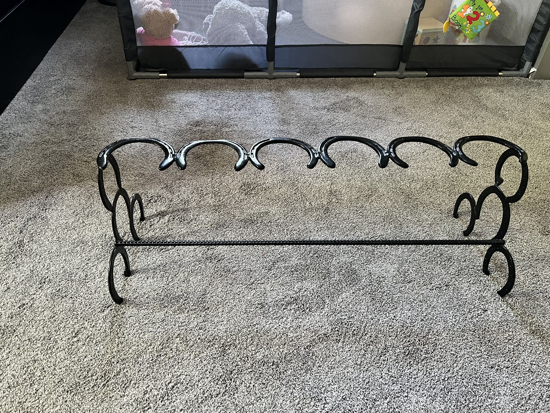 Horseshoe Boot Rack