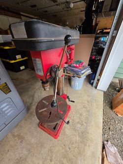 Bench drill press