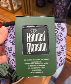 Disney Parks 2026 Haunted Mansion Starbucks 10 oz. Sleeve