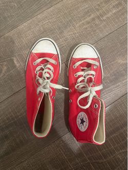 Red top High converse