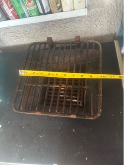 Vintage cast-iron Rossini patio hibachi