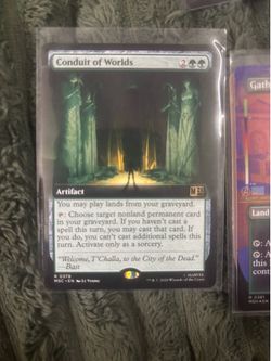 Conduit of Worlds (Extended Art) card