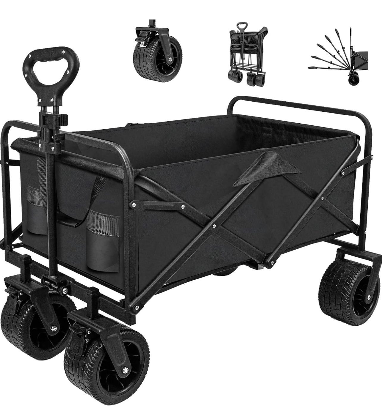 Collapsible Folding Beach Wagon