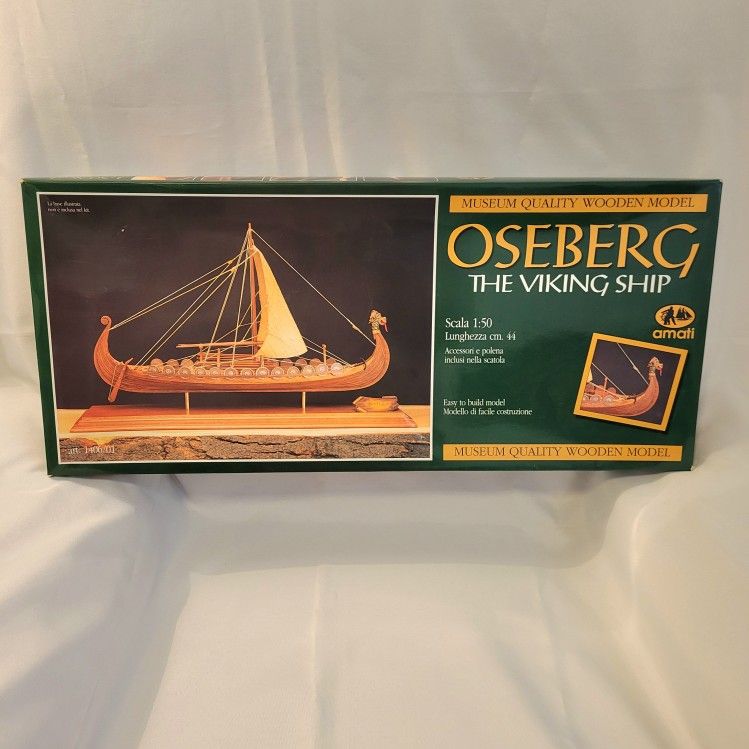 Oseberg Viking Model Ship Kit By Amati