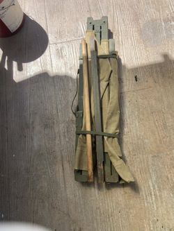 Vintage Military Folding Cot