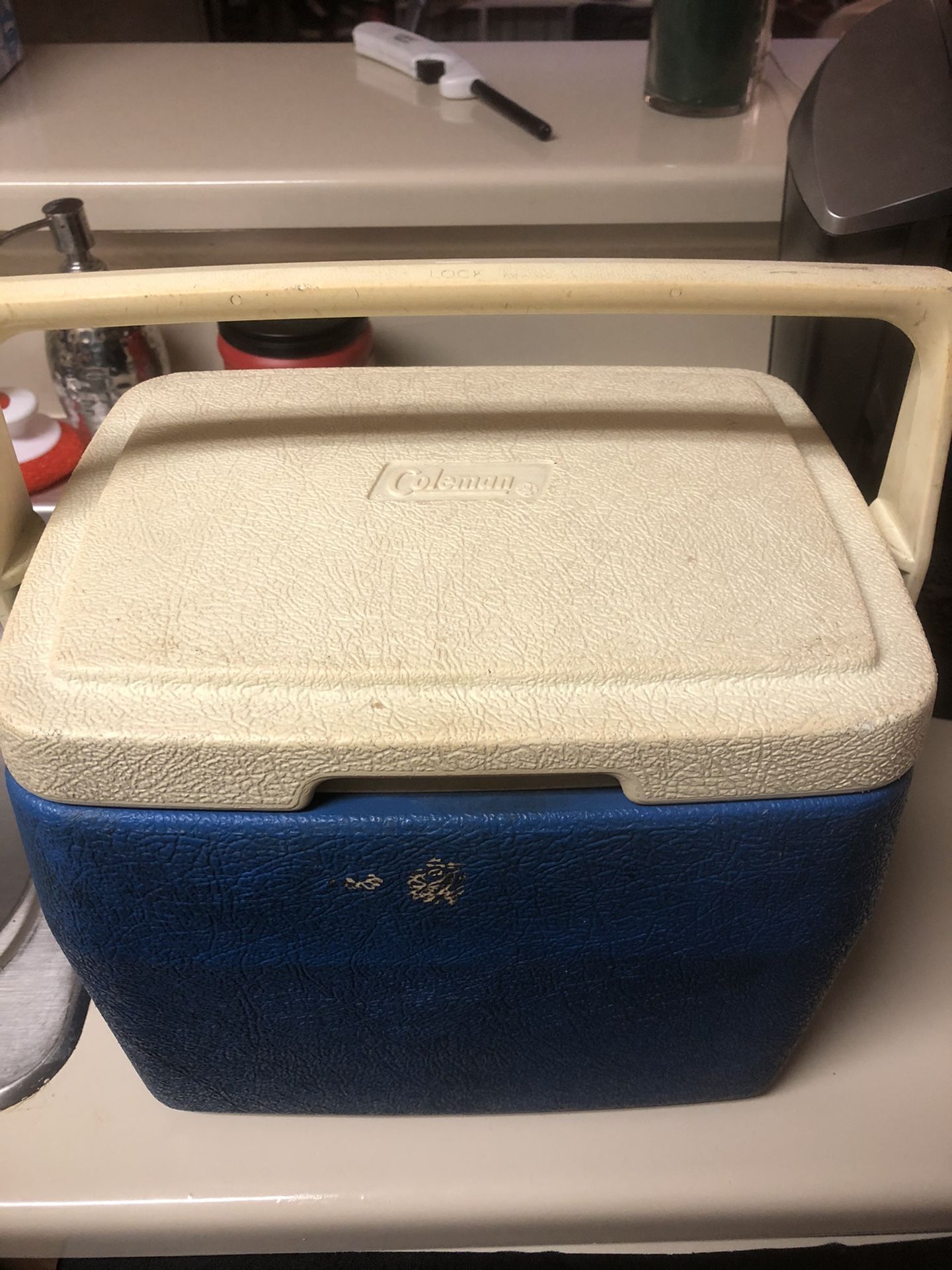 Small Coleman cooler