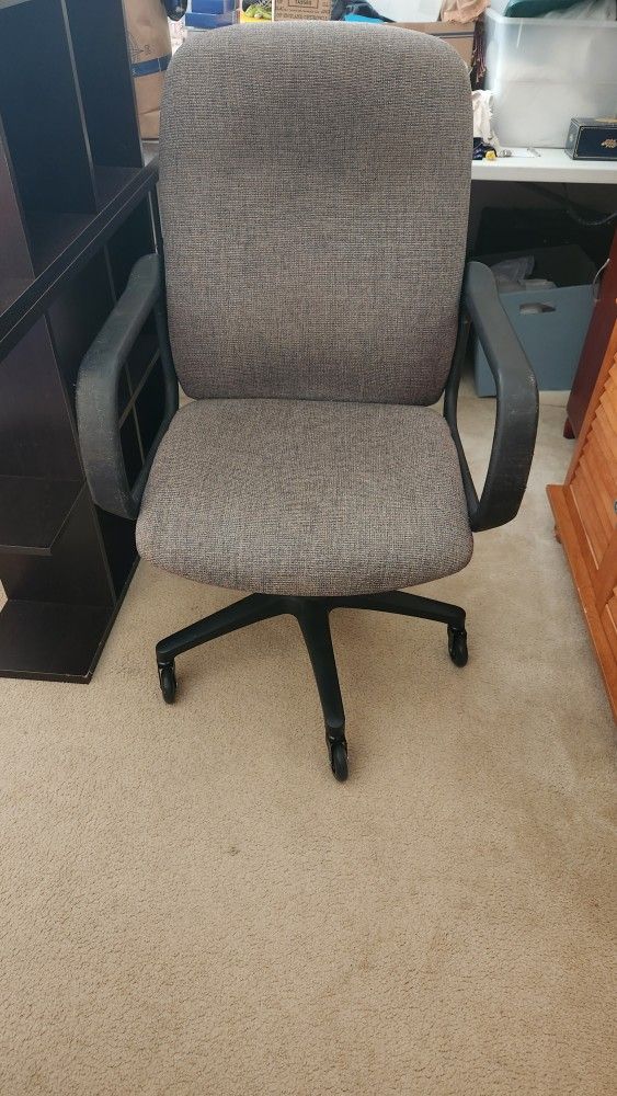 Executive Chair Grey Fabric