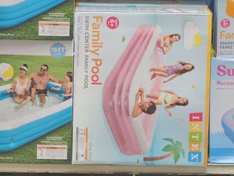 Kids Swimming Pool 10ft Pink