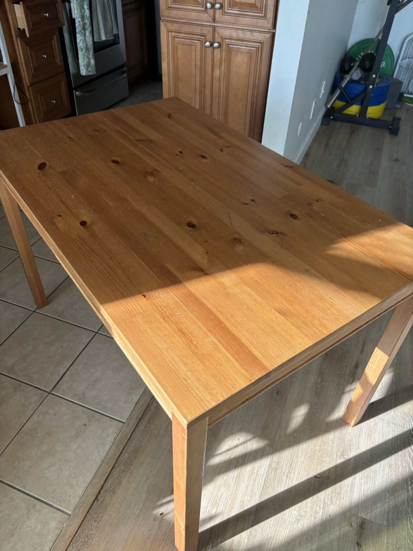Solid Wood Kitchen Table