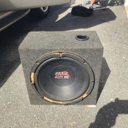 12" Sub In Custom Box