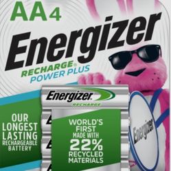 Energizer Rechargeable AA Batteries  4pk 