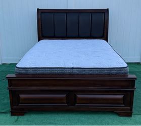 Beautiful Queen bed with mattress included can be delivered for an additional cost Price 200