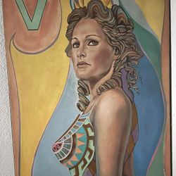 Beautiful Fully Hand Painted , You Won’t See One Like This . 