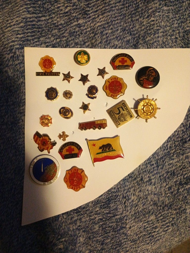 Gold Pins
