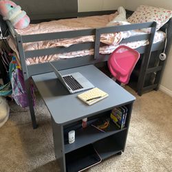 Kids Bed With Built In Desk