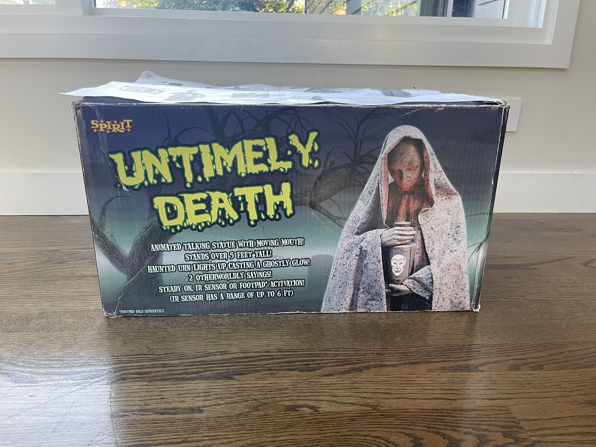 Untimely Death Spirit Halloween Animatronic