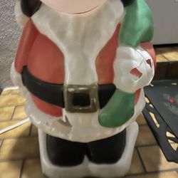 Vintage Blow Mold Snoopy Christmas 