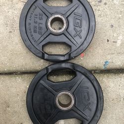 Gripper Plates Rubber Coated 25 Lbs