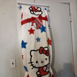 Hello Kitty 4th Of July Blanket