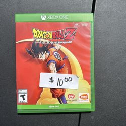 DBZ Kakarot XBOX One