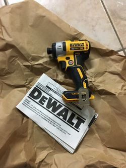 Dewalt 20v impact driver (Brushless motor)