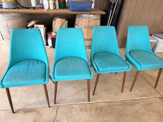 Set of 4 Mid-Century Modern Dining Chairs