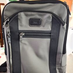 Tumi Alpha Bravo Davis Ballistic Nylon & Leather Backpack