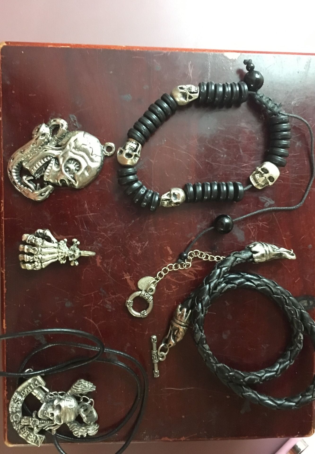 Misc. skull and other jewelry