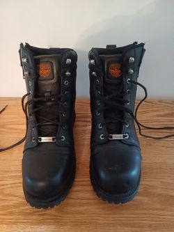 Motorcycle boots Milwaukee leather  brand size11 EEE
