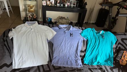 Tommy Hilfiger Men's Polo Shirts – Lot of 3