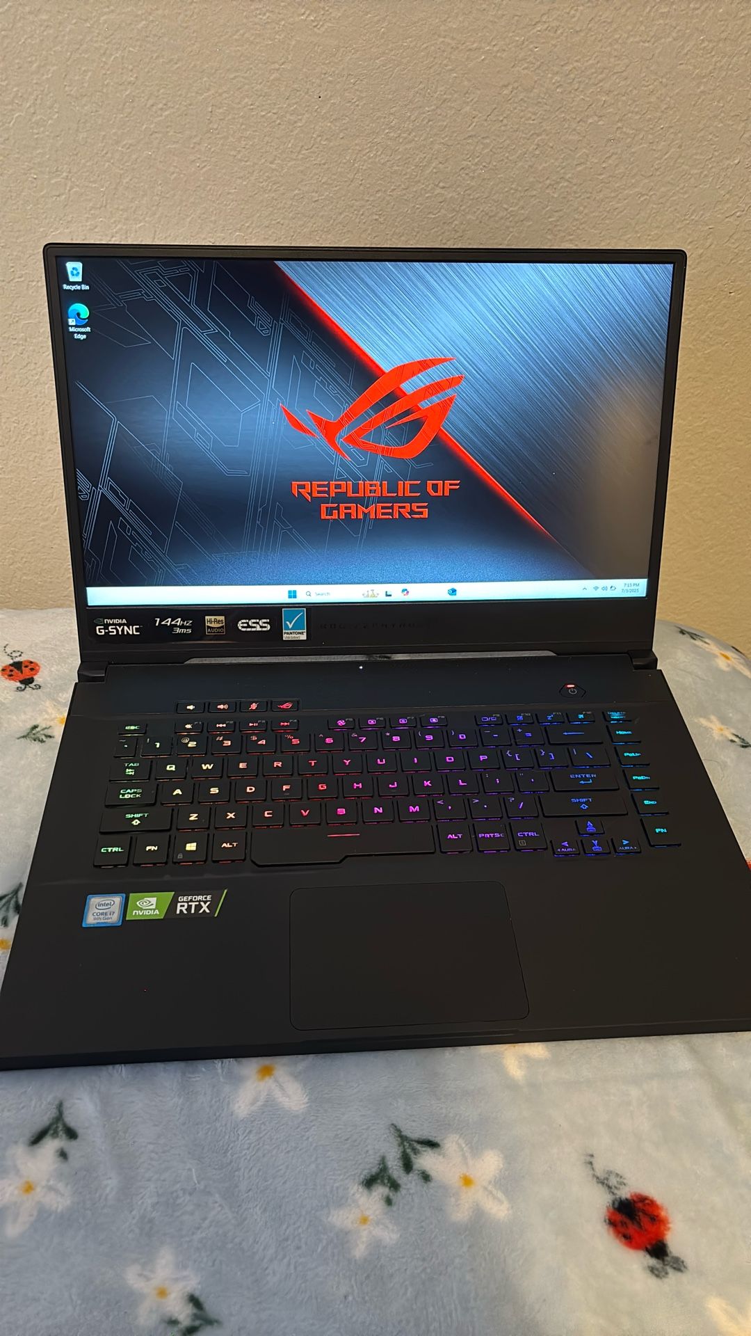 Rog Zephyrus Gaming Laptop