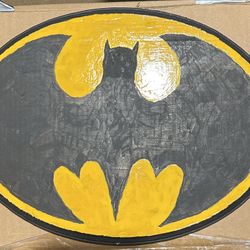 Batman Logo Plaque 