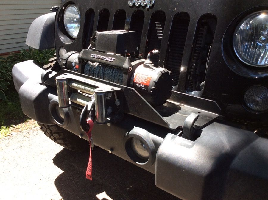 Jeep JK winch PLATE only