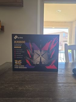 Ax6600 Gaming Router!!