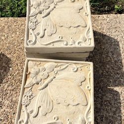 Square butterflies stepping stones