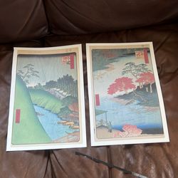 Frameless Japanese Art