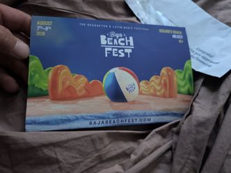 1 Baja beach fest VIP