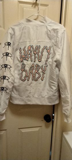 Wayvy Baby satin bomber