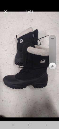 Men's Black Sorel Winter Boots