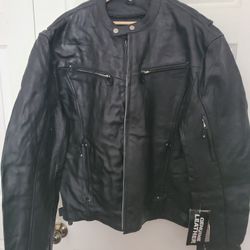 Motorcycle Leather Jacket