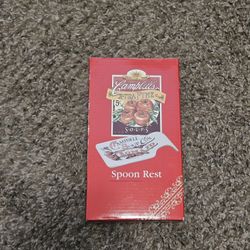 Campbell's Soup Spoon Rest Tomato Soup Vintage 2000