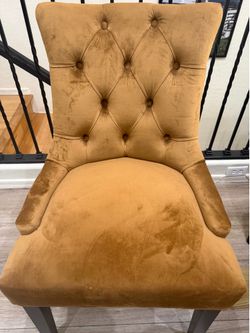 Velvet Dining Chairs (6)