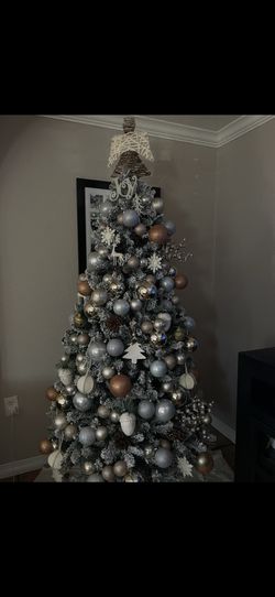 Christmas Ornament Bundle – Gold, Silver, Blue & Copper